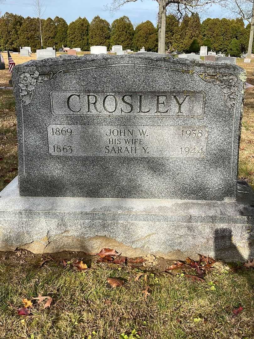 Elizabeth O. Yearsley's grave. Photo 1