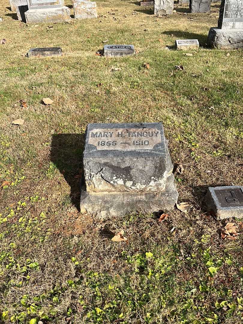 Mary H. Tanguy's grave. Photo 2