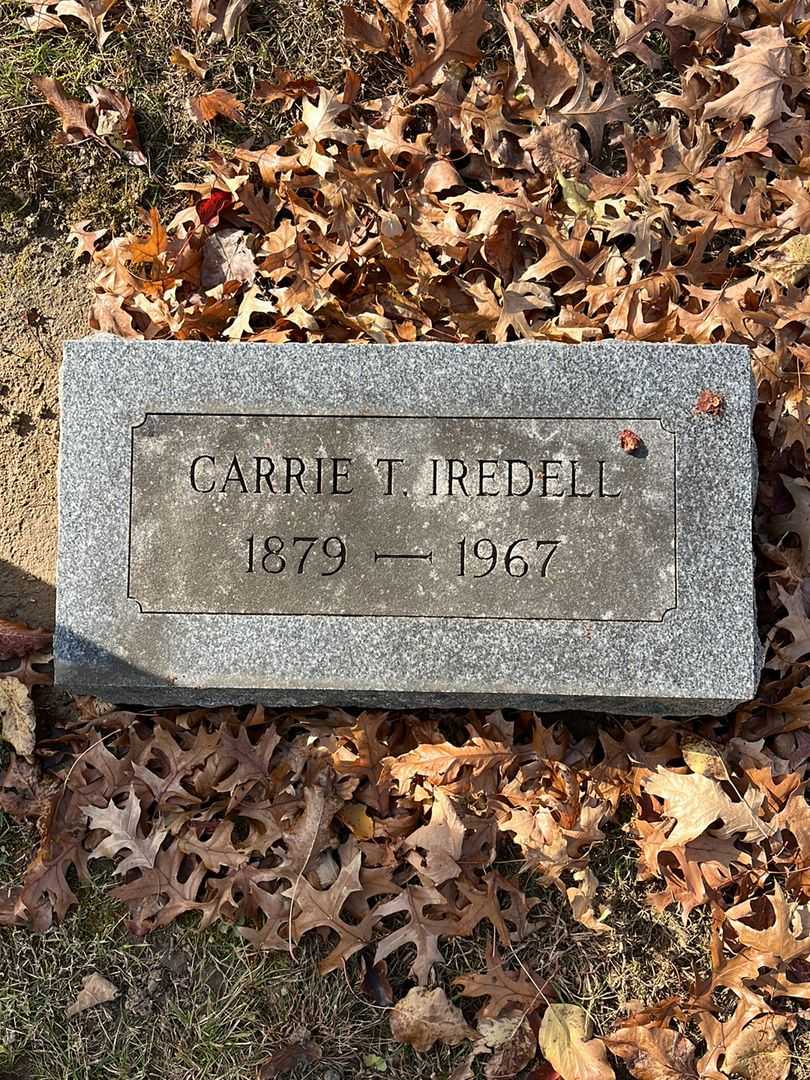 Carrie T. Bannen's grave. Photo 3