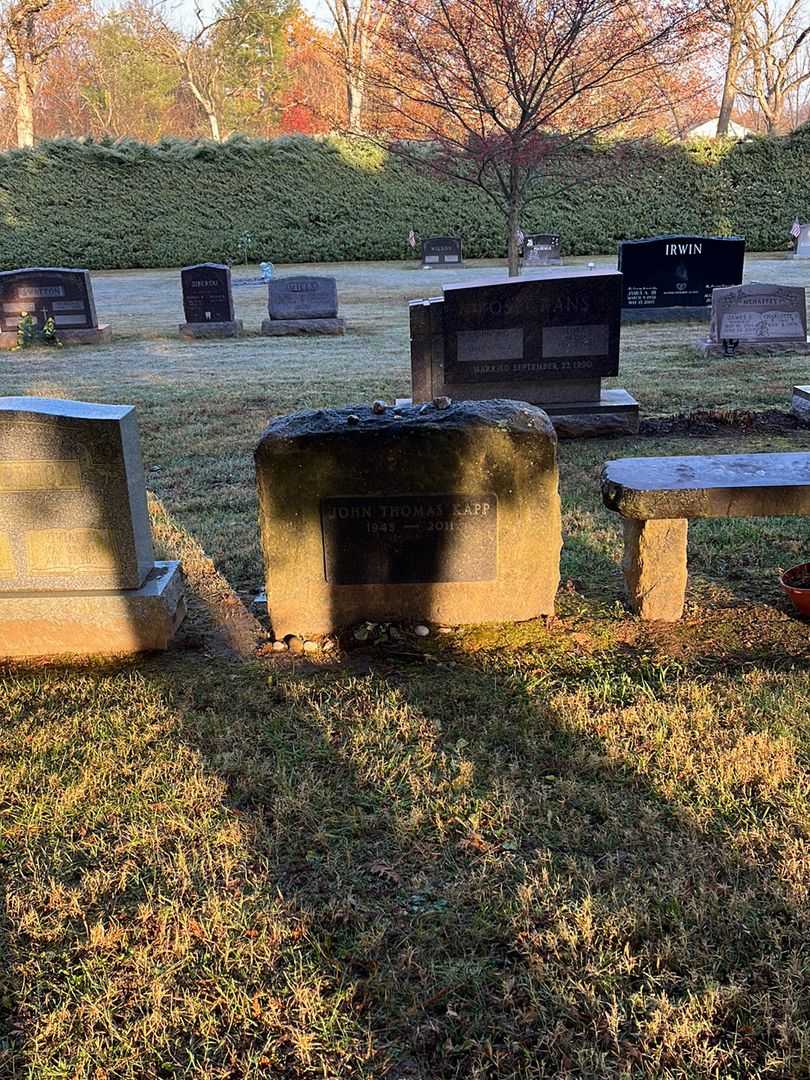 John Thomas Kapp's grave. Photo 2