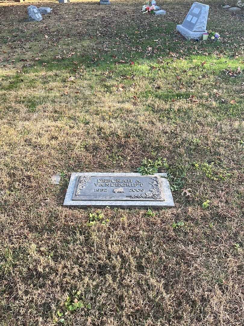 Deborah A. Vandegrift's grave. Photo 2