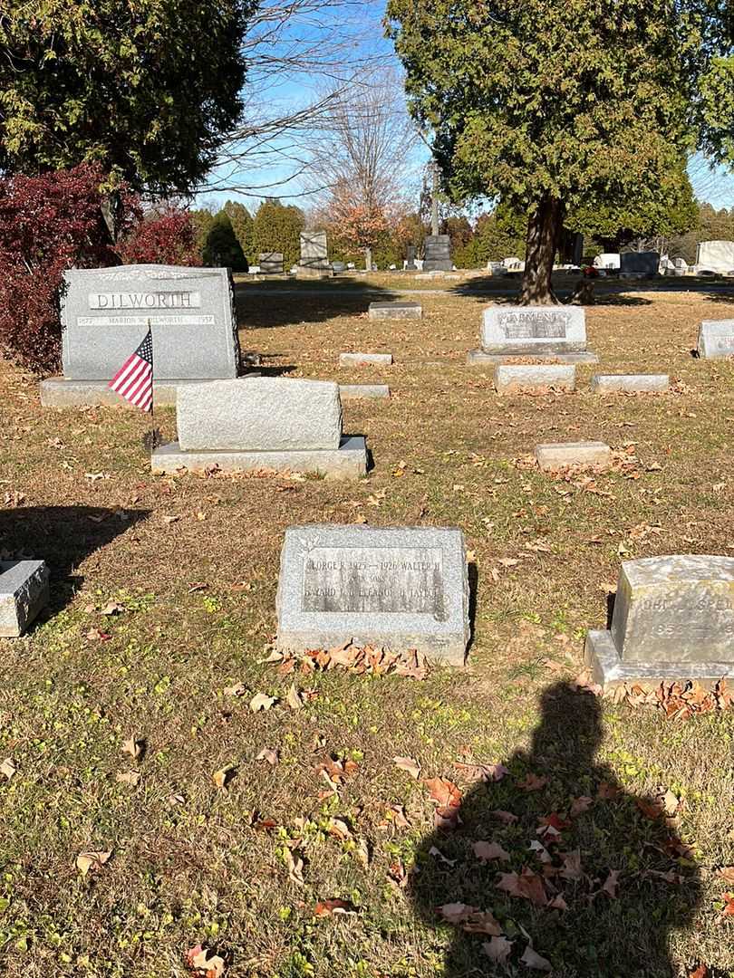 Walter Hurold Taylor's grave. Photo 2