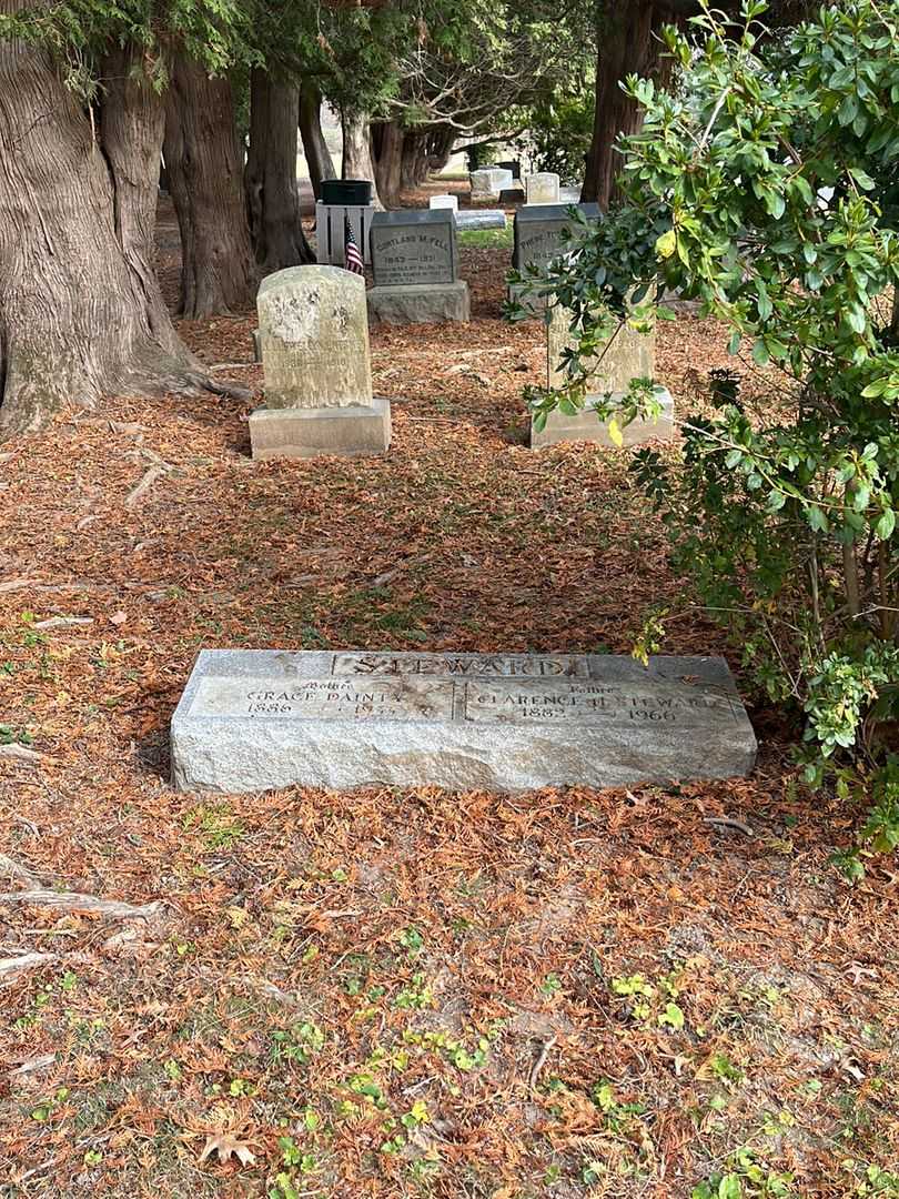 Grace Dainty Steward's grave. Photo 2