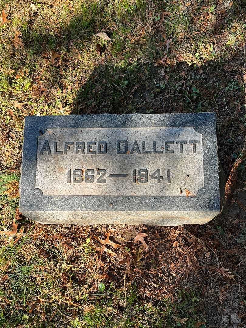 Alfred Dallett's grave. Photo 6