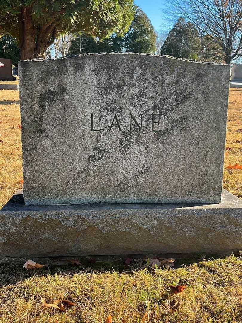 Nell C. Lane's grave. Photo 1