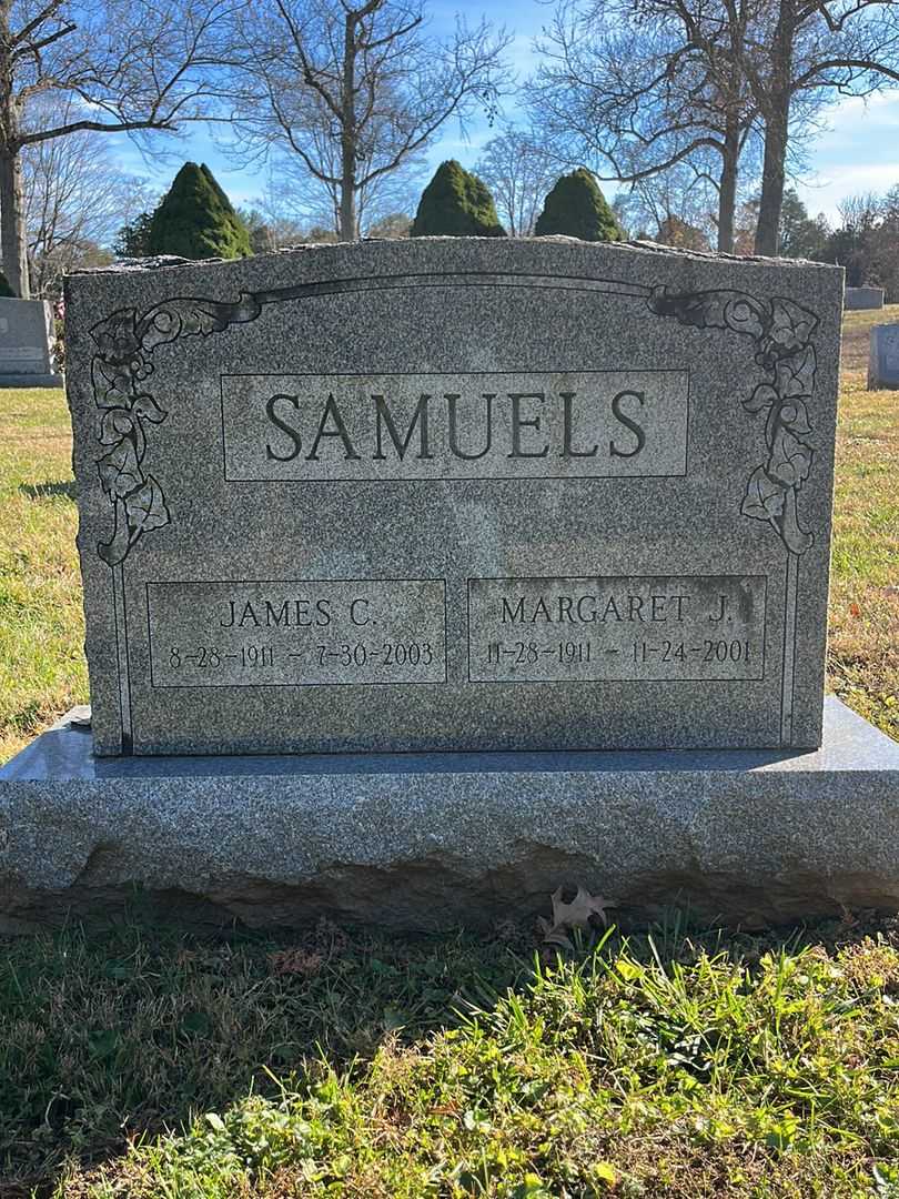 James C. Samuels's grave. Photo 1