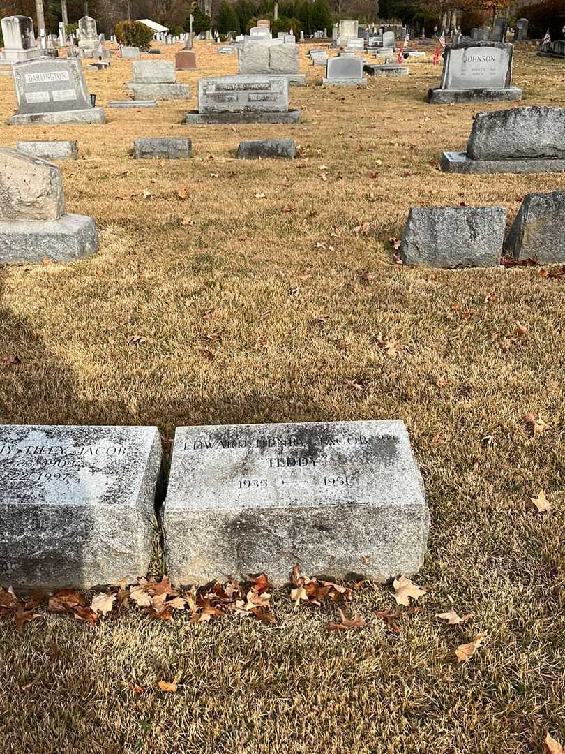 Edward Henry "Teddy" Jacob Third's grave. Photo 2