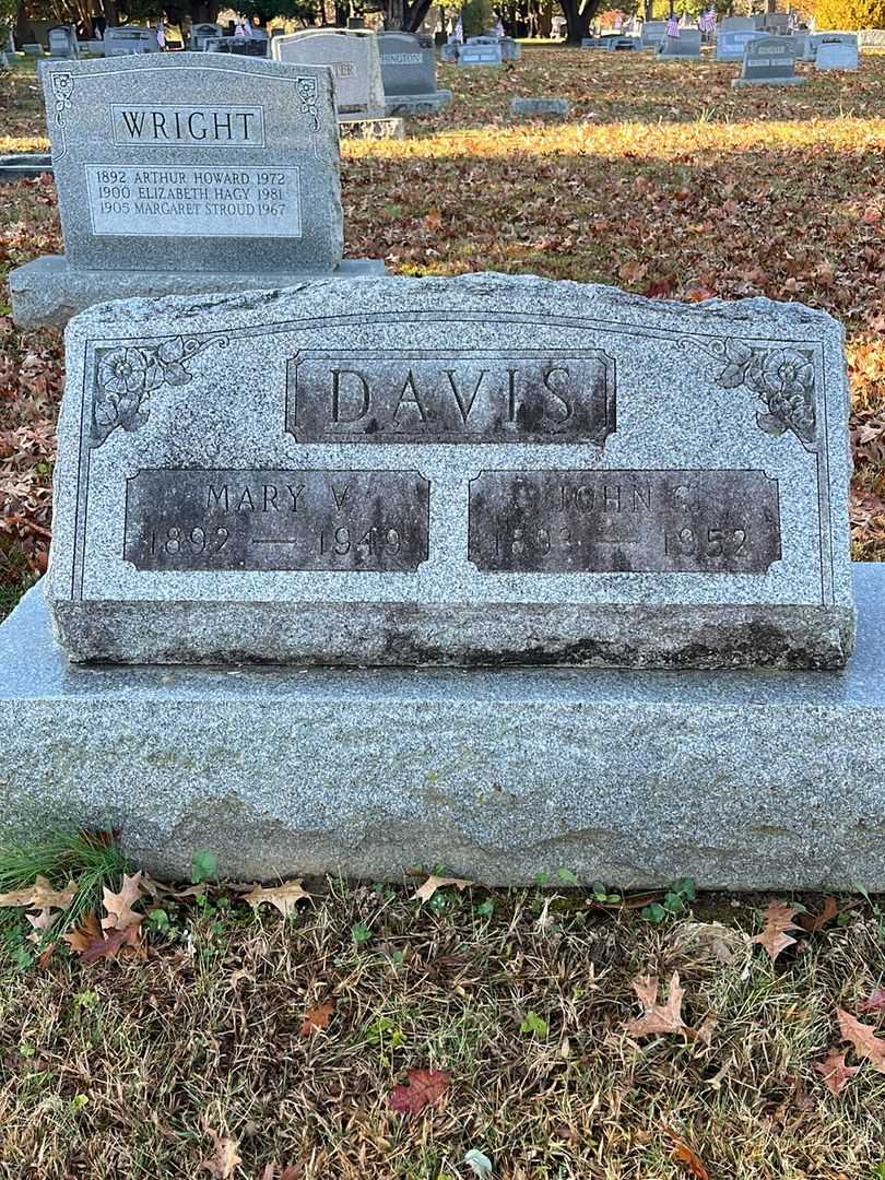 James W. Abraham's grave. Photo 1