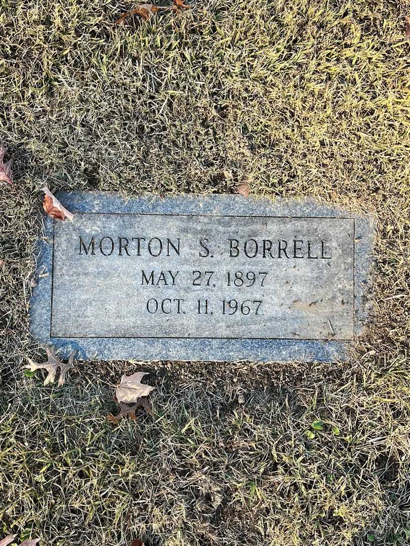 Morton S. Borrell's grave. Photo 3