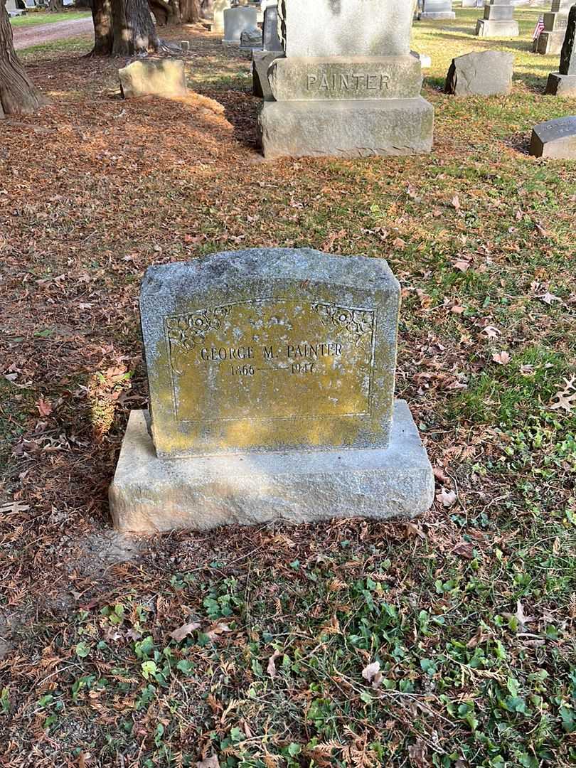 George M. Painter's grave. Photo 2