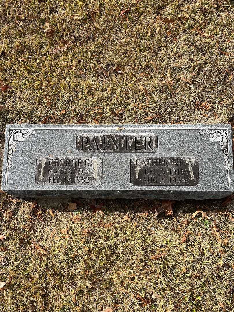 Catherine A. Painter's grave. Photo 1