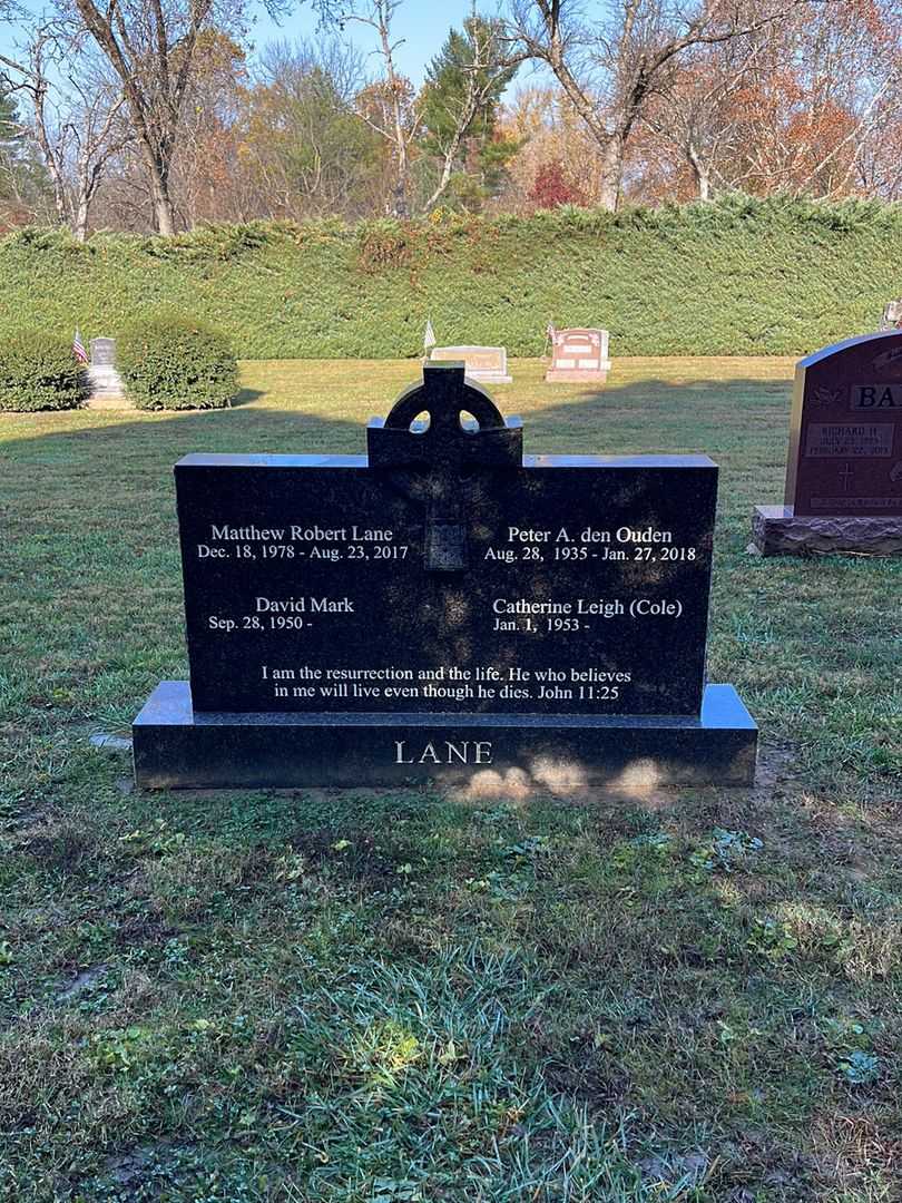 Mathew Robert Lane's grave. Photo 2