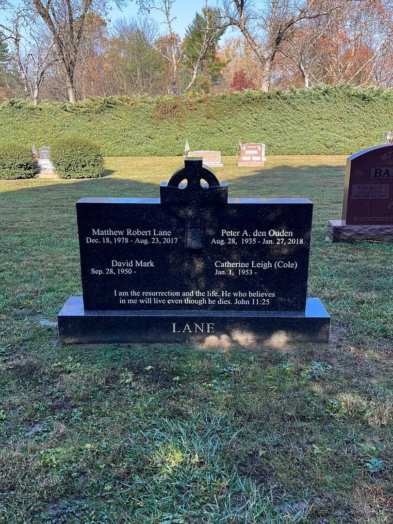 Mathew Robert Lane's grave. Photo 2