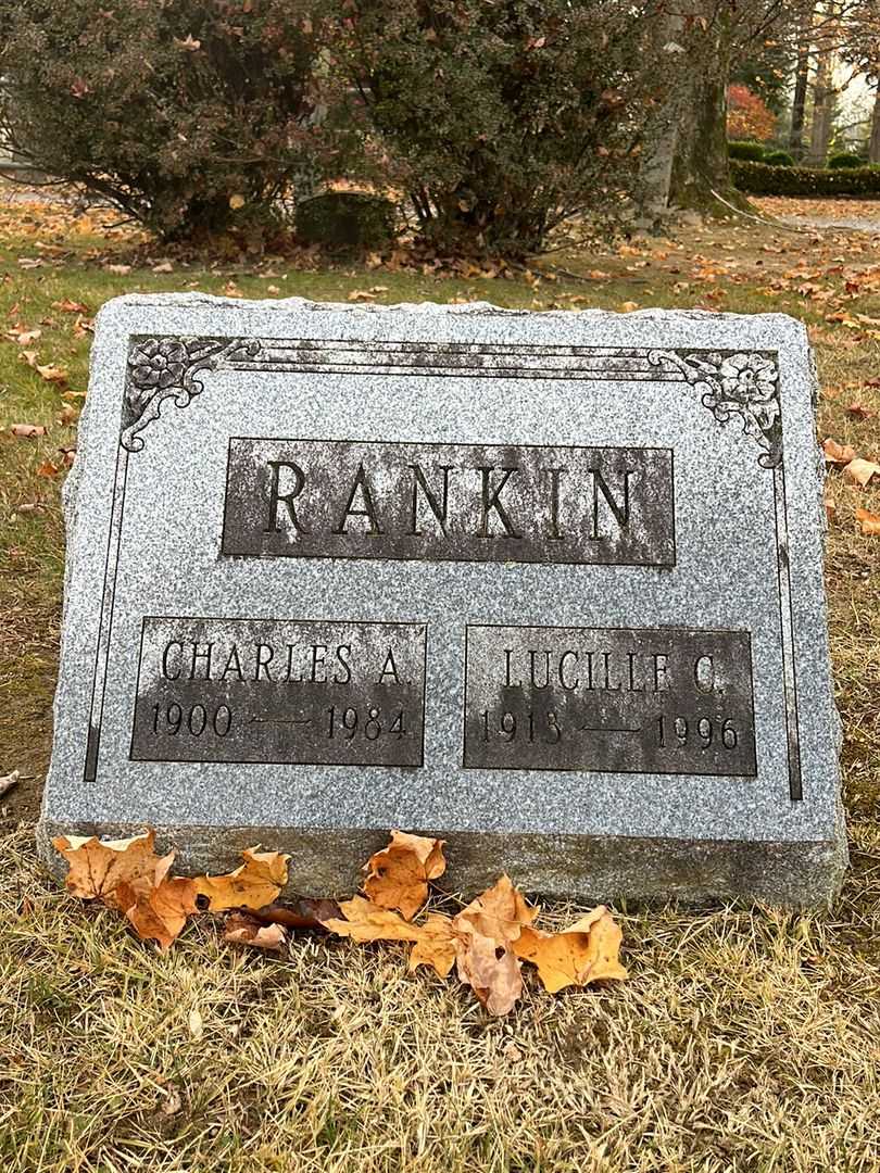 Charles A. Rankin's grave. Photo 3