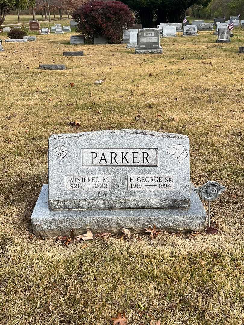 H. George Parker Senior's grave. Photo 2