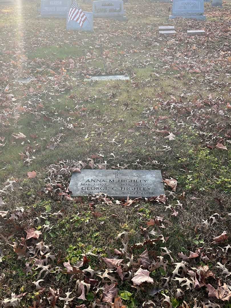 George C. Highley's grave. Photo 2