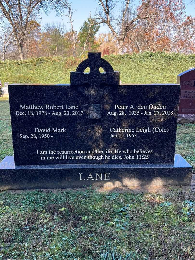 Mathew Robert Lane's grave. Photo 1