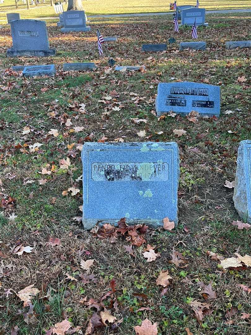 Penrose L. Vandever's grave. Photo 2