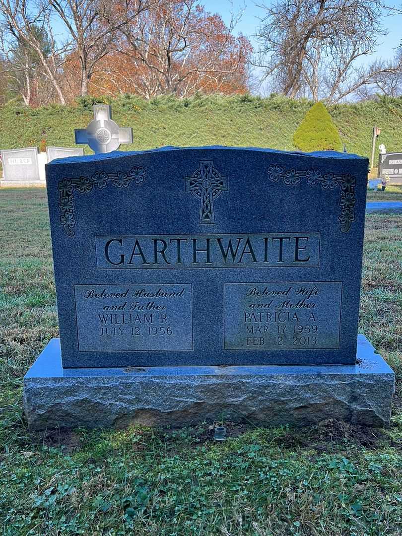 Patricia A. Garthwaite's grave. Photo 1