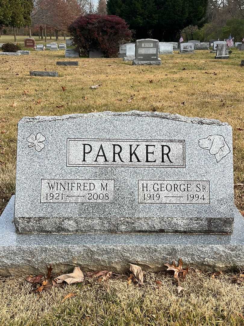 H. George Parker Senior's grave. Photo 3