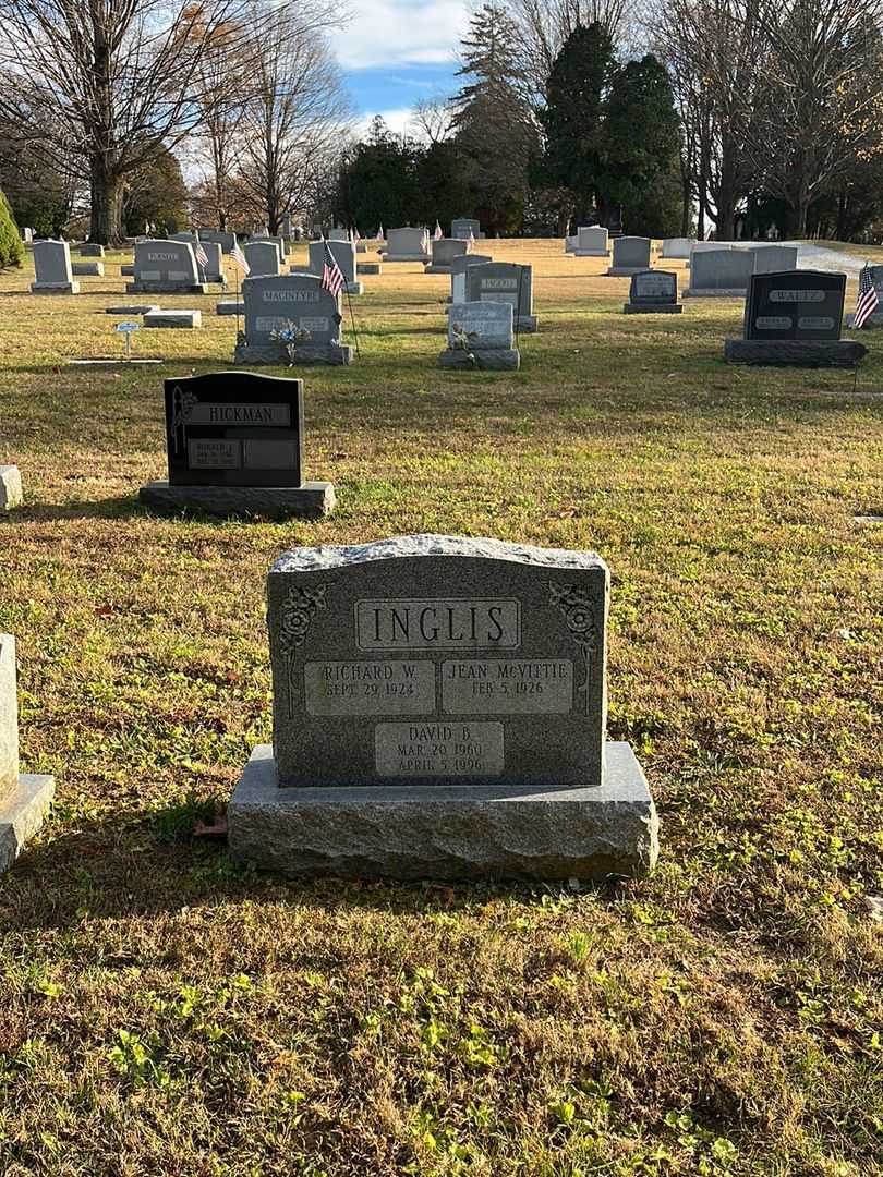 David B. Inglis's grave. Photo 2