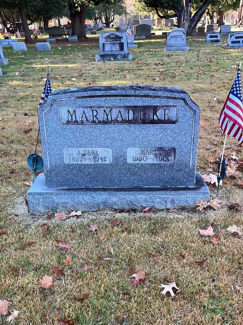 A. Dare Marmaduke's grave. Photo 2