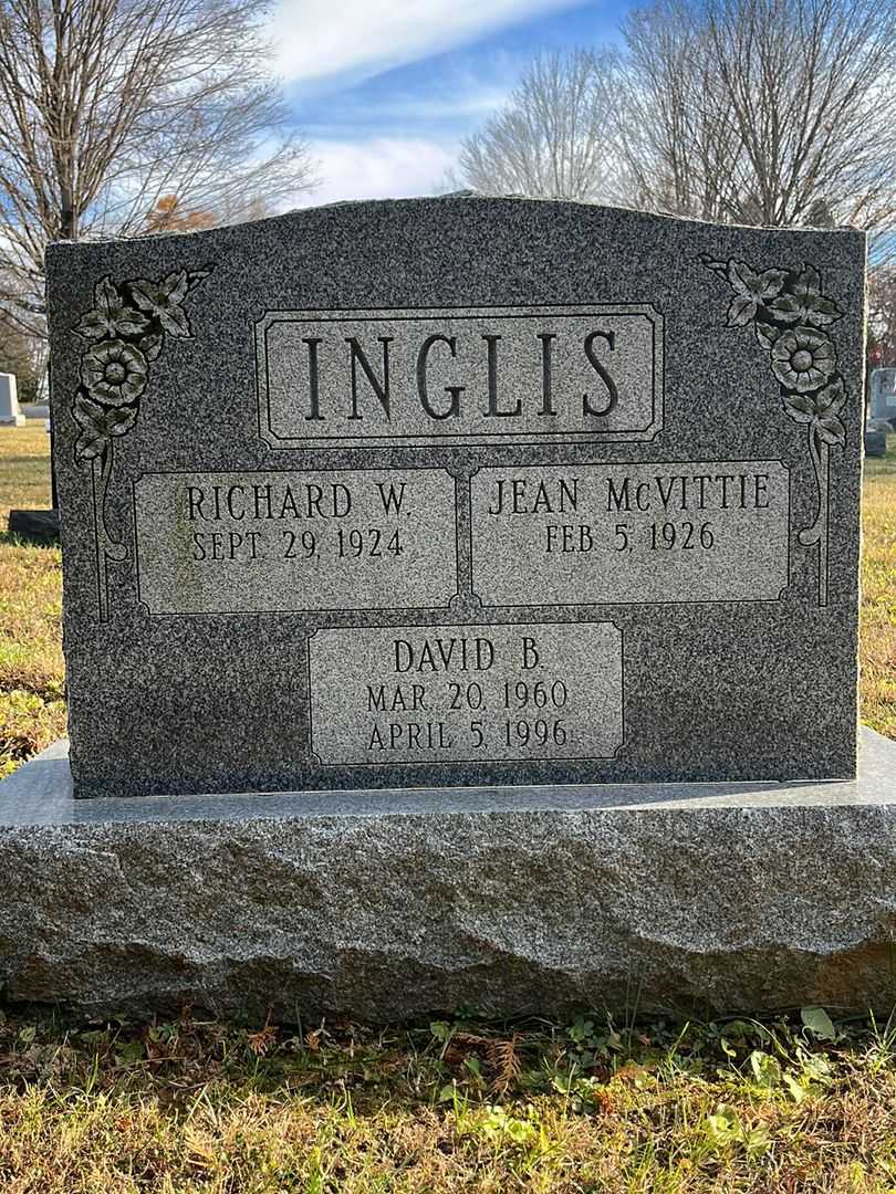 David B. Inglis's grave. Photo 1