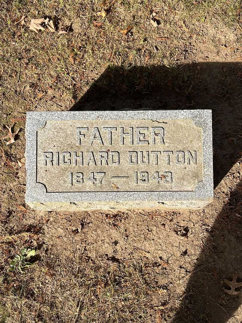 Richard Dutton's grave. Photo 3