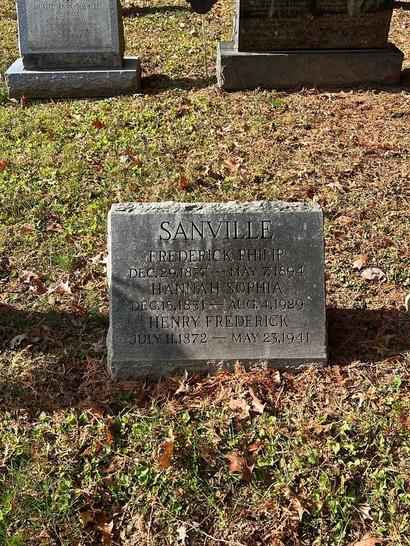 Alice Walker Sanville's grave. Photo 2