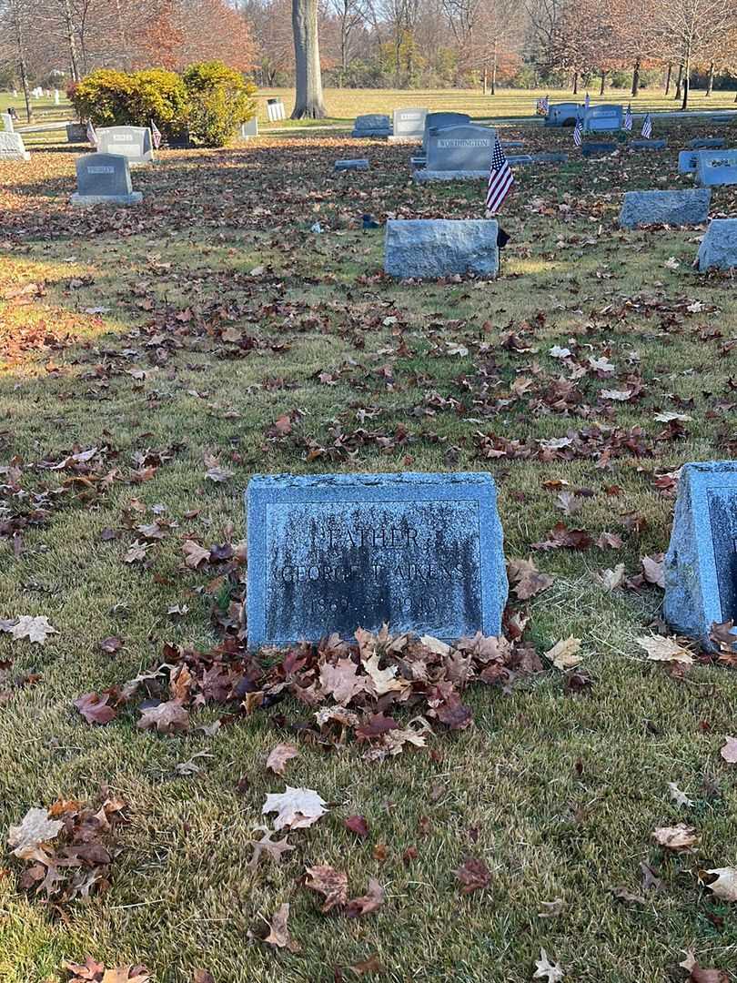 George T. Aikens's grave. Photo 2