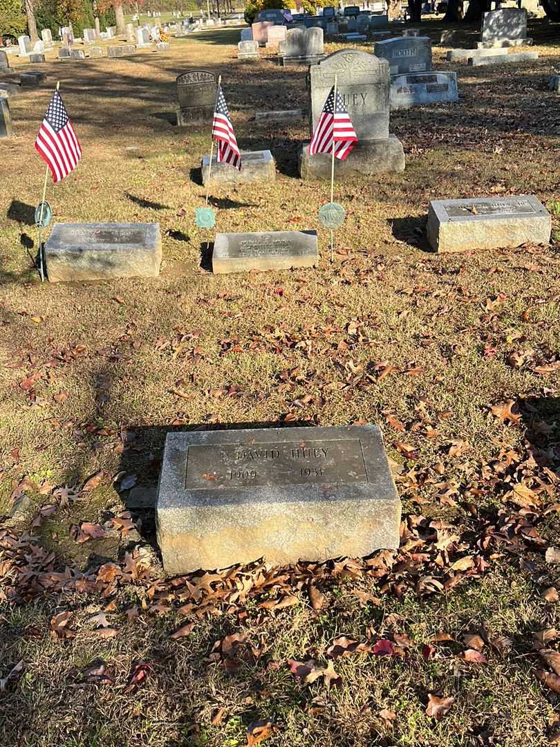 I. David Huey's grave. Photo 2