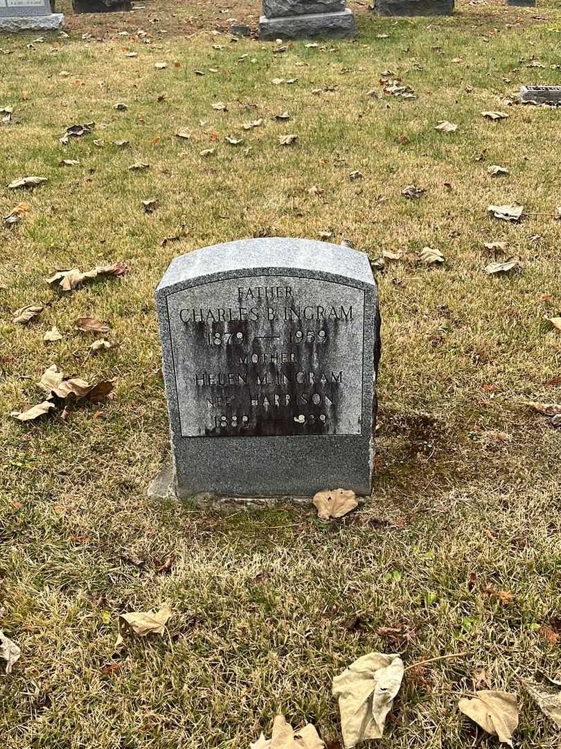 Charles B. Ingram's grave. Photo 2