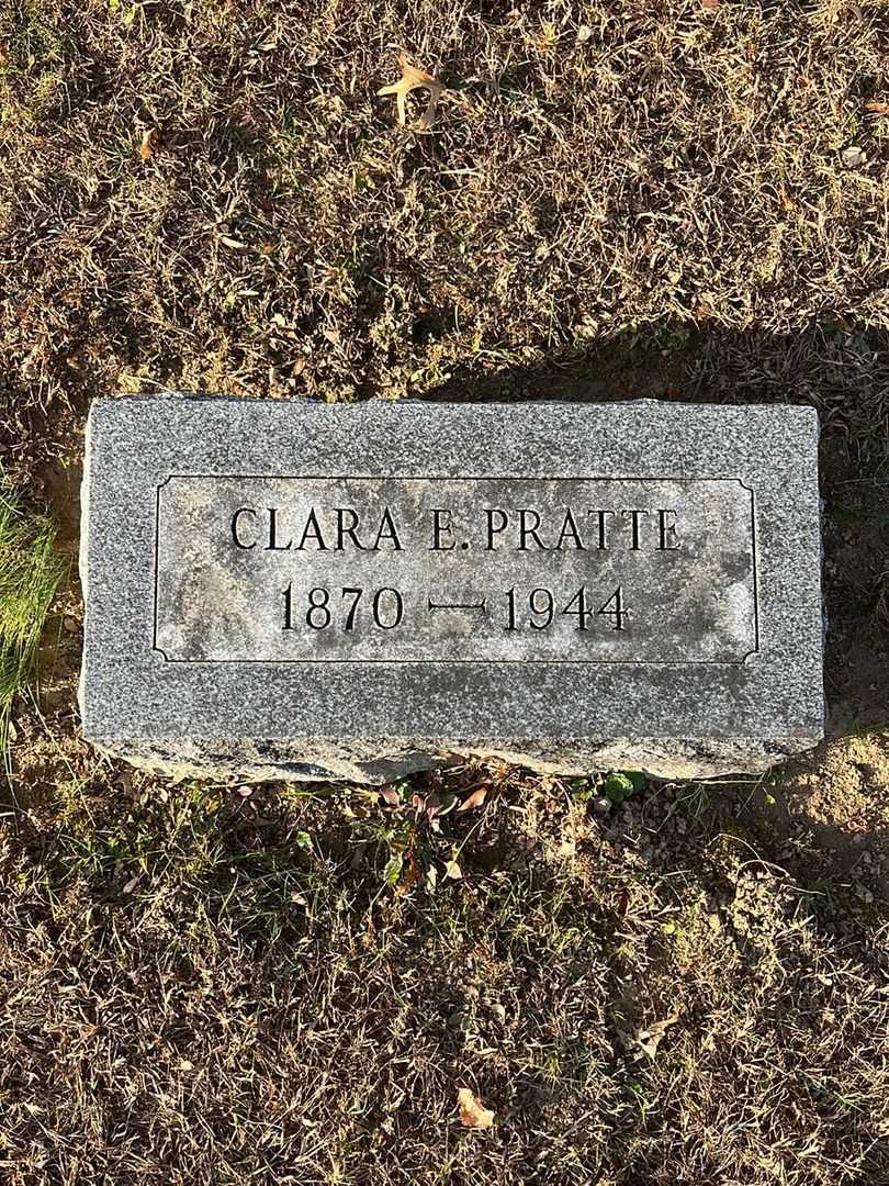 Clara Eachus Pratte's grave. Photo 3