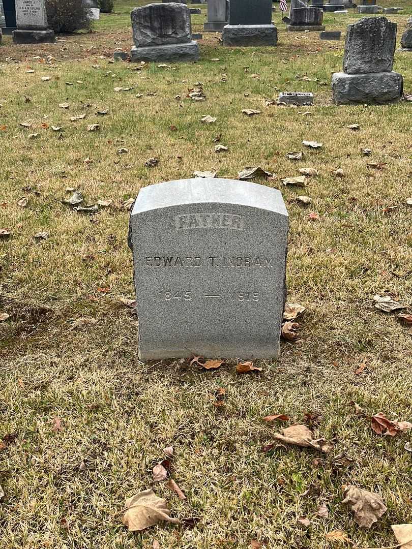 Edward T. Ingram's grave. Photo 2