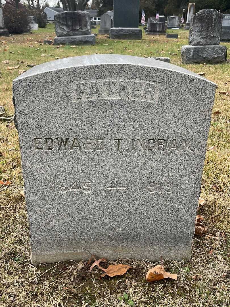 Edward T. Ingram's grave. Photo 3