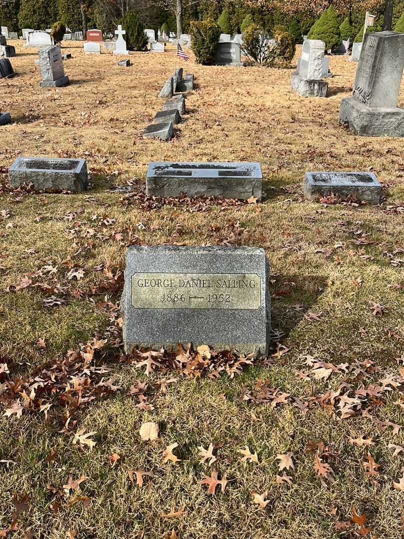 George Daniel Salling's grave. Photo 2