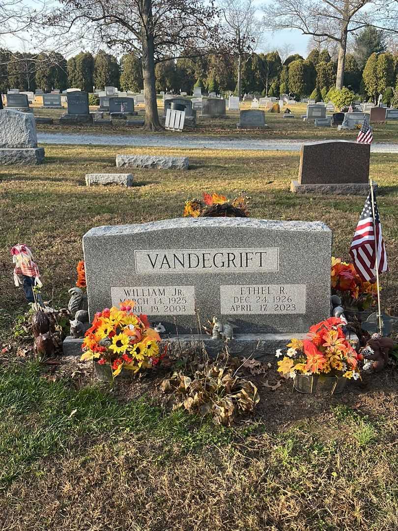 William Vandegrift Junior's grave. Photo 3