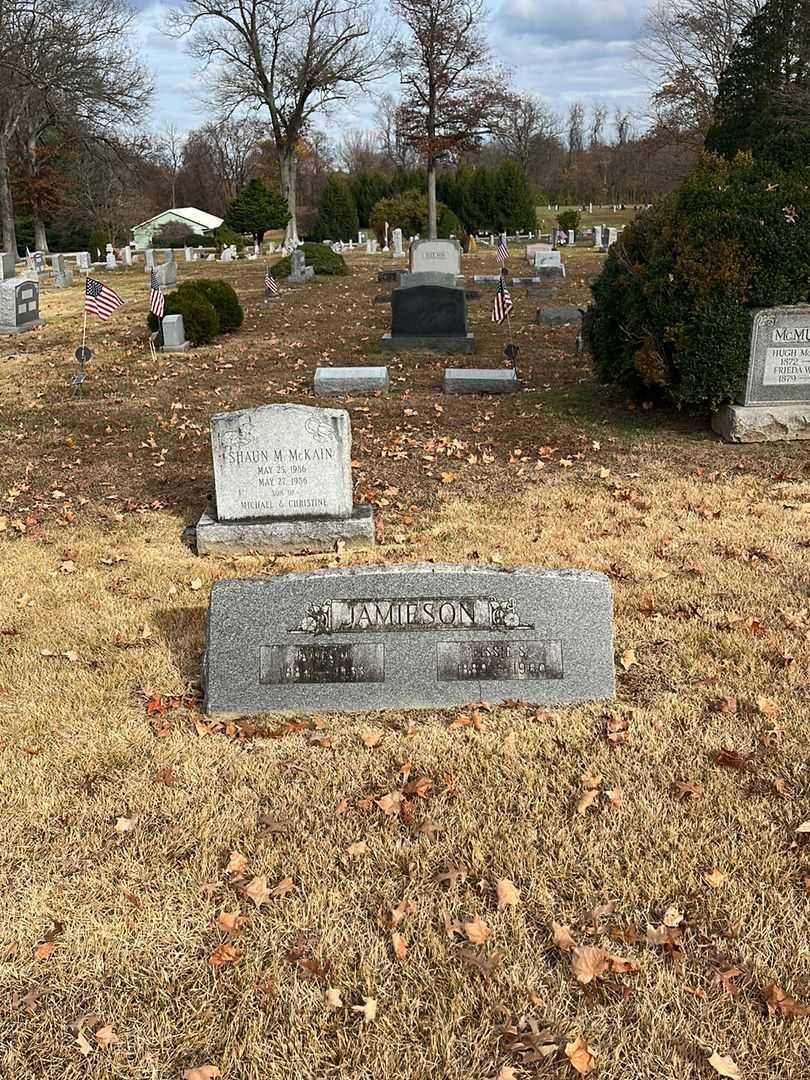 James M. Jamieson's grave. Photo 2