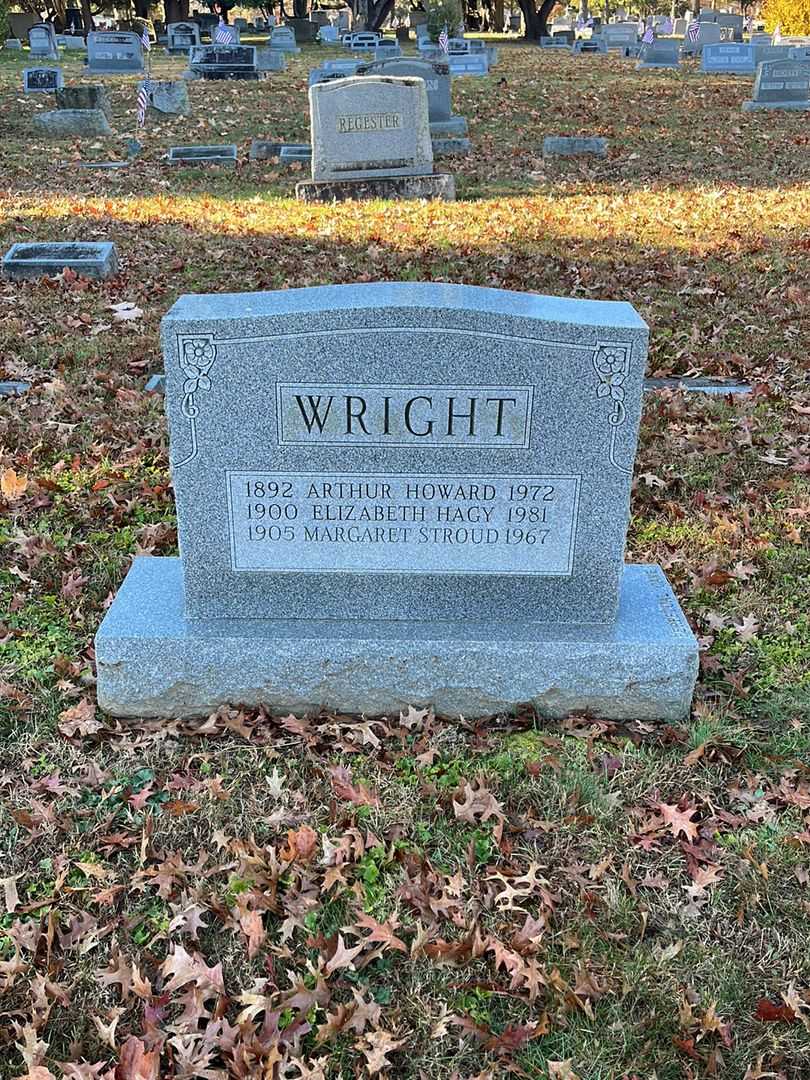 Elizabeth Hagy Wright's grave. Photo 2