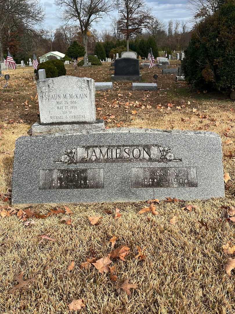 James M. Jamieson's grave. Photo 3