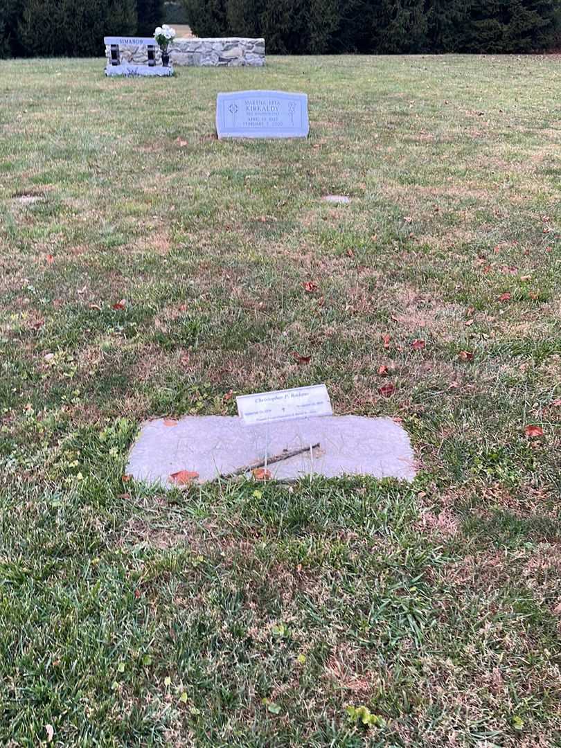 Christopher P. Radano's grave. Photo 2