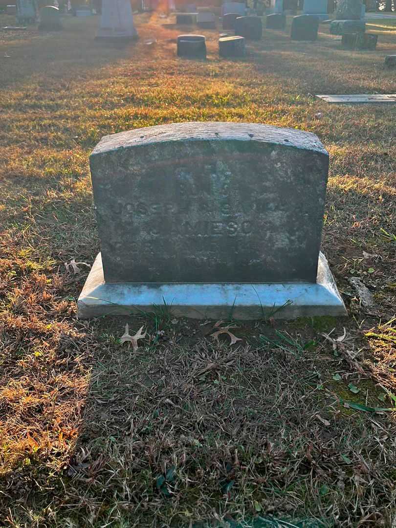 Joseph Harrison Jamieson's grave. Photo 2