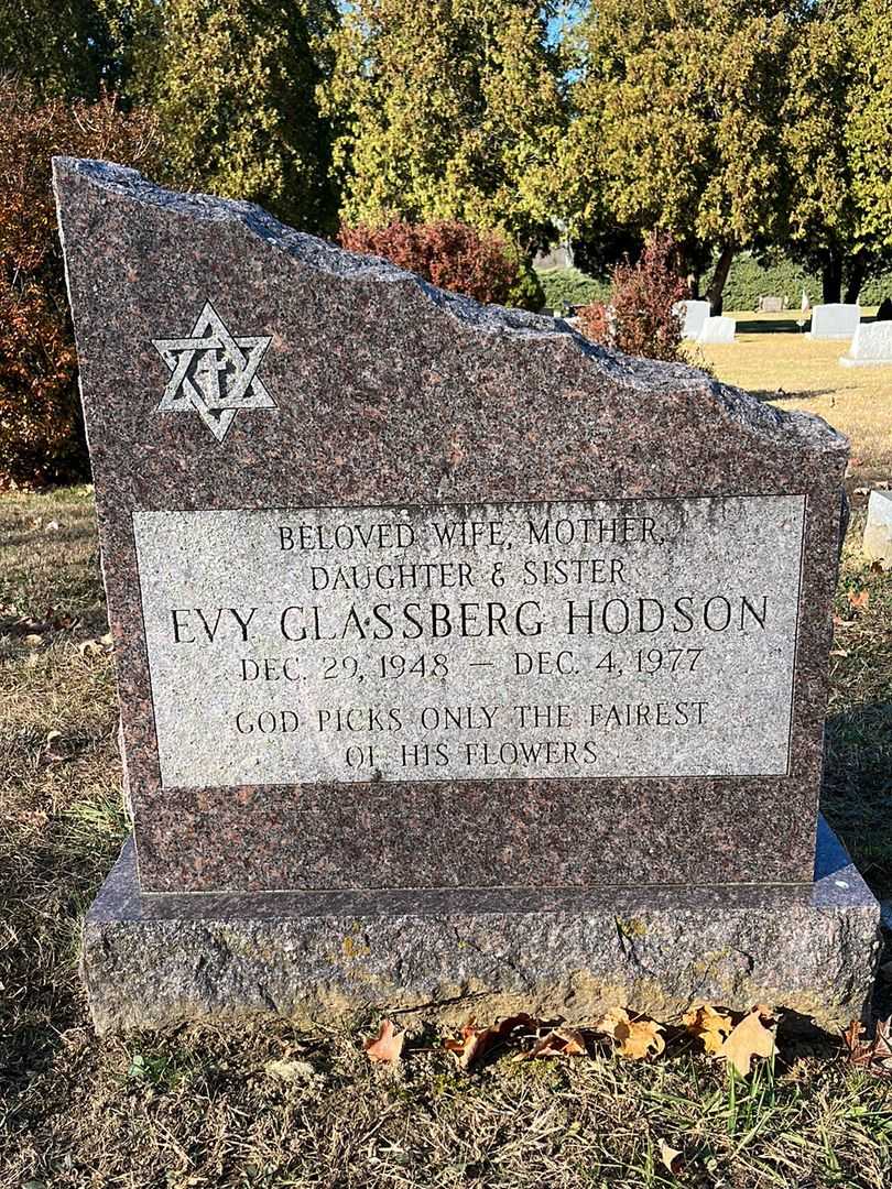 Gwendolyn Darling Glassberg's grave. Photo 1