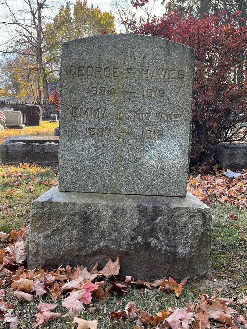 John Parker's grave. Photo 1