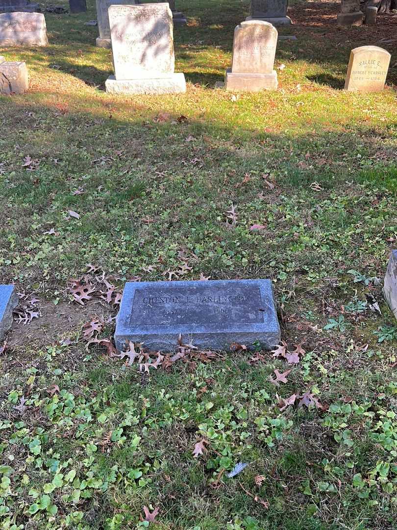 Cheston L. Darlington's grave. Photo 2