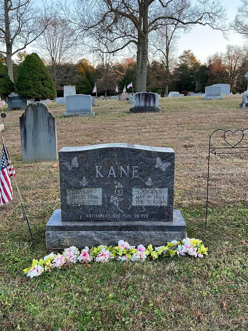 Larry L. Kane's grave. Photo 2