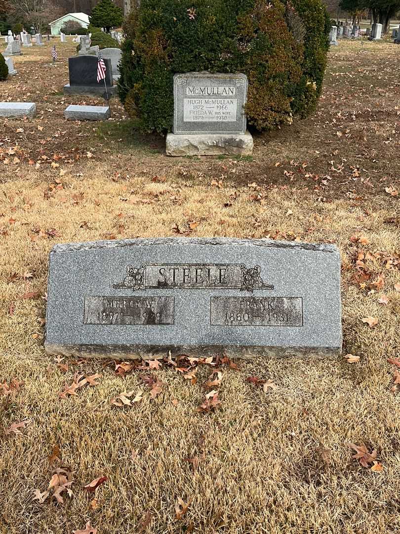 Mercy W. Steele's grave. Photo 2