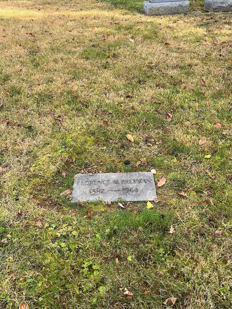 Florence M. Freeman's grave. Photo 2