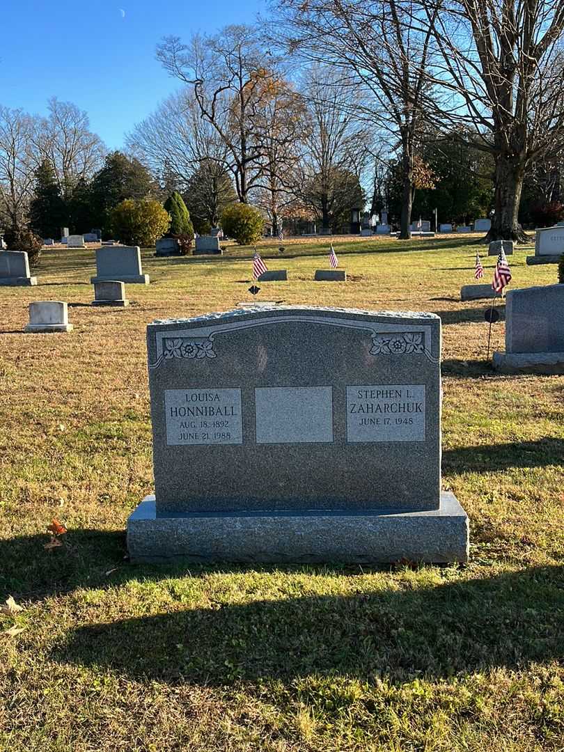 Louisa Honniball's grave. Photo 2