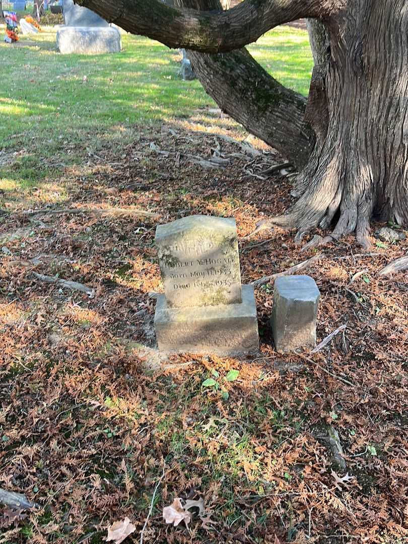 Robert Y. Hogate's grave. Photo 2